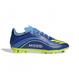 adidasF50MessiLeagueGrasKunstgrasVoetbalschoenenMGKidsBlauwGeel