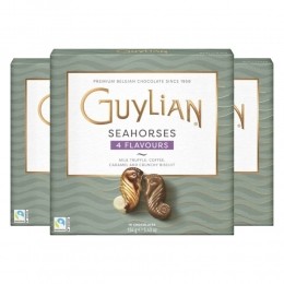 3xGuylianChocoladeZeepaardjesMix154gr