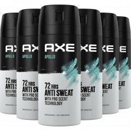 6xAxeAnti-TranspirantSprayApollo150ml