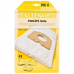 3xKleenairStofzuigerzakkenPhilipsOsloPh-44stuks
