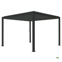 PatioCovervierkantMAlvaroGazebo360x400h250cmMattroyalgreyoverkappingpergolaSuns-Suns