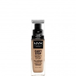 NYXProfessionalMakeupCantStopWontStop24HourFoundationVerschillendeTinten-Buff