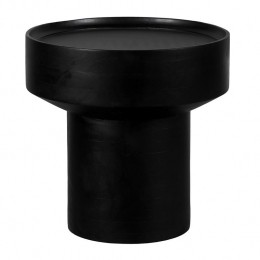 LewisLoftBijzettafelLuus-FSCmangohout-Rond50-Zwart