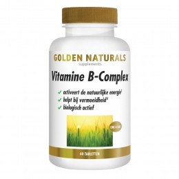 GratisVerzending2xGoldenNaturalsVitamineB-complexVegan60tabletten
