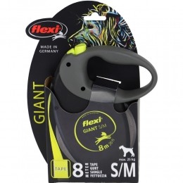 FlexiRollijnGiantTape8mtrtot25kgNeonGeel