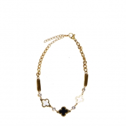 Goudenklavertjesarmband