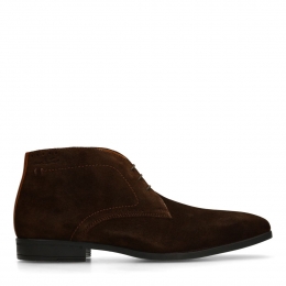 Donkerbruinesudeveterschoenen