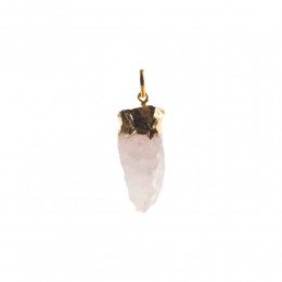 HangerRuweNatuurlijkeRozenkwarts-6cm
