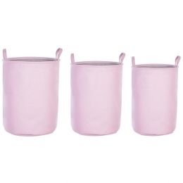 Beliani-ARCHA-Mandensetvan3-Roze-Polyester