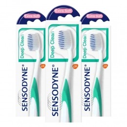 3xSensodyneTandenborstelDeepCleanExtraSoft