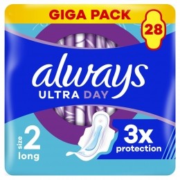 6xAlwaysMaandverbandUltraLong28stuks