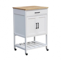 sweeek-Keukentrolleyvanrubberhout