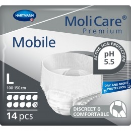 4xMolicarePremiumMobile10DruppelsLarge2613mlAbsorptie14stuks
