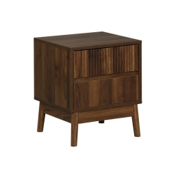 sweeek-NachtkastjewalnoothoutdecorLinearL40xB39xH48cm