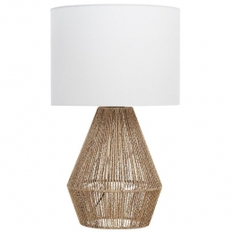 Beliani-MALEWA-Tafellamp-Natuurlijk-Papiertouw