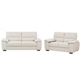 Beliani-VOGAR-Bankenset-Lichtbeige-Polyester