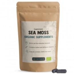 GratisVerzendingCupplementSeaMossOrganicSupplements60capsules