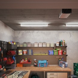 Setvan4LEDTLarmaturen120cm-IP65Waterdicht-24Watt3840Lumen160lmW-4000KNeutraalwit-Koppelbaar-IK07-S-SeriesTri-Proofplafon