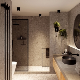 GibbonLEDopbouwplafondspot-Vierkant-IP65waterdicht-4000KNeutraalwitlichtkleurGU10-Plafondlampgeschiktvoorbadkamer-Zwart