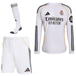 adidasRealMadridThuistenueLangeMouwen2025-2026