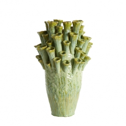 LightlivingVaasdeco285x465cmKYRALkeramiekmintgroen