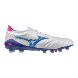 MizunoMoreliaNeoIVBetaJapanGrasVoetbalschoenenFGWitBlauwRoze