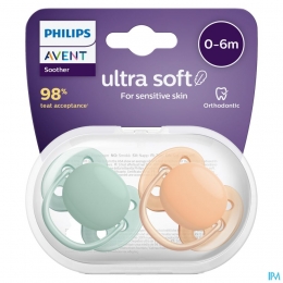 PhilipsAventFopspeenSoftCognacGreen0m