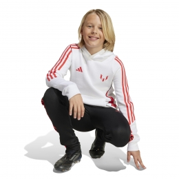 adidasMessiTrainingspakHoodedKidsWitZwartRood