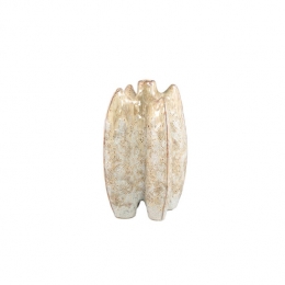 PTMDShareeceCreamCeramicShapedVaseMiddle