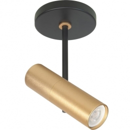 HighlightSpotTrendZwartGoudMiniGU-1035mm1Lichts