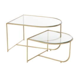 J-LinebijzettafelPorte-metaalglas-goud-2stuks