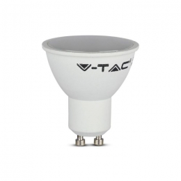 Setvan10GU10LEDlampen-45Watt-400Lumen-6500KDaglichtwit-Vervangt35WattHalogeenlamp-100stralingshoek-GU10fitting