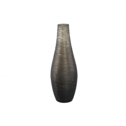 PTMDElichiBrownRoundGlassVaseHighSmall
