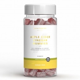 MyvitaminsSugarFreeAppleCiderVinegarGummiesALT-60gummies-SugarFreeApple
