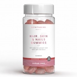 Harenhuidennagelgummys-60gummies-SugarFreeStrawberry