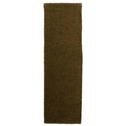 TapesoHoogpoligelopershaggyTrendeffen-olijfgroen-80x250cm