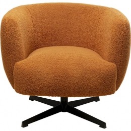 DraaifauteuilFuzzybruinKareDesign