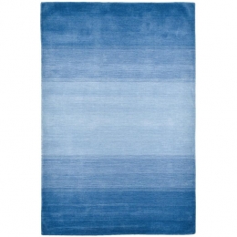 ThekoTapijtmetkleurverloopWoolComfort140x200cm-Blauw
