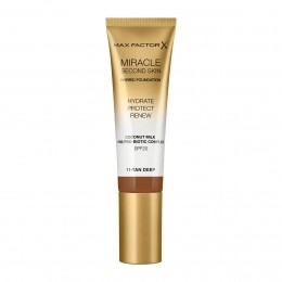 MaxFactorMiracleTouchSecondSkin30mlVariousShades-TanDeep