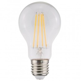 E27LEDFilamentLampA60-EnergielabelA-5Watt-1055Lumen-2700KWarmWit-Transparantglas