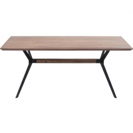 KareDesignDowntownEettafel-L180XB90XH76Cm-Walnoot