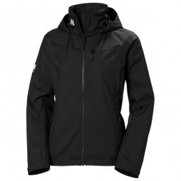 HellyHansen-WomensCrewHoodedJacket20-RegenjasmaatXXLzwart