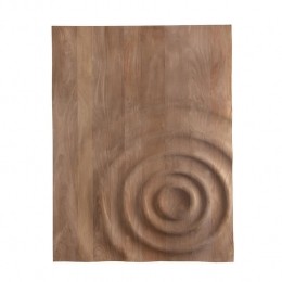 PTMDMattinNaturalMangoWoodCircleWallPanelRect