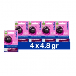 4xLabelloLippenbalsemBlisterBlackberryShine