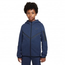 NikeTechFleeceSportswearVestKidsDonkerblauwZwart
