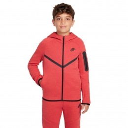 NikeTechFleeceSportswearVestKidsRoodZwart
