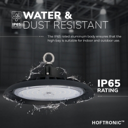 LEDHighBayufolamp150W6000KIP65Lumileds140lmWPoweredbyHoftronic-5jaargarantie-LEDLamp21000Lumen