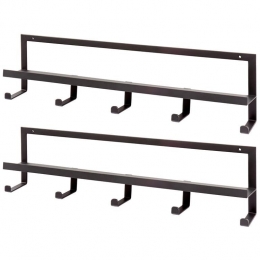 WOOODQuinnKapstok5Haken-Metaal-Zwart-Setvan2