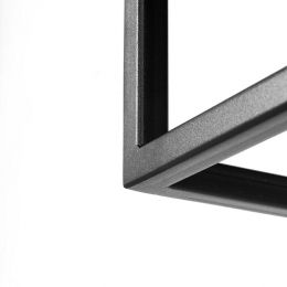 SPINDERDESIGNSTRATO80Wandkapstok-Zwart