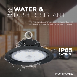 LEDHighBayufolamp100W6000KIP65LumiLEDs140lmWPoweredbyHoftronic-5jaargarantie-LEDLamp14000Lumen
